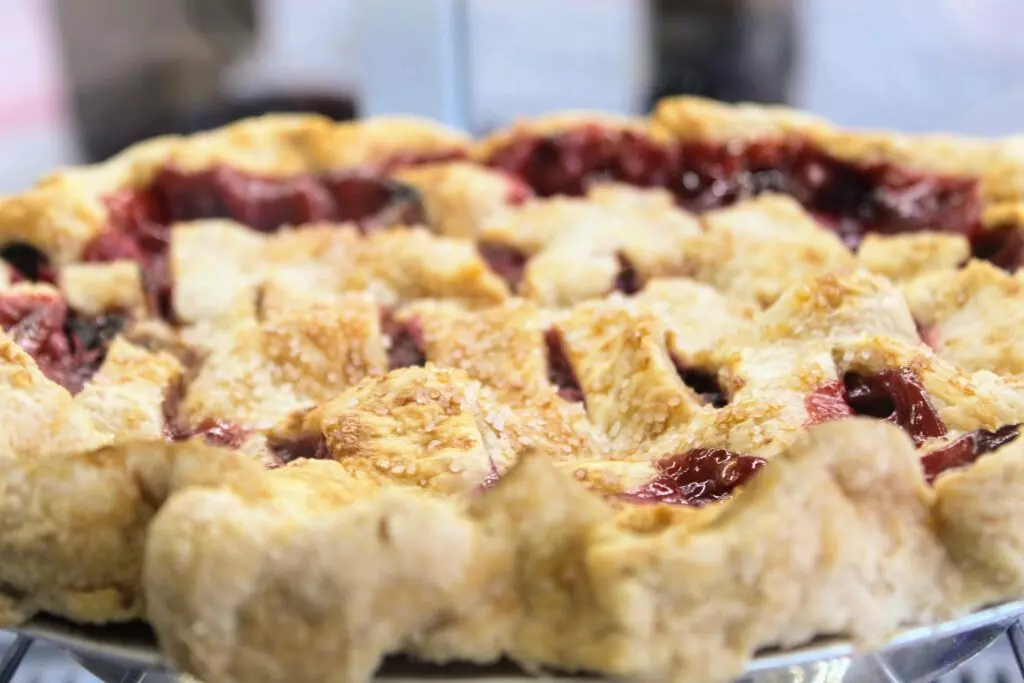 Apple Blackberry Tart