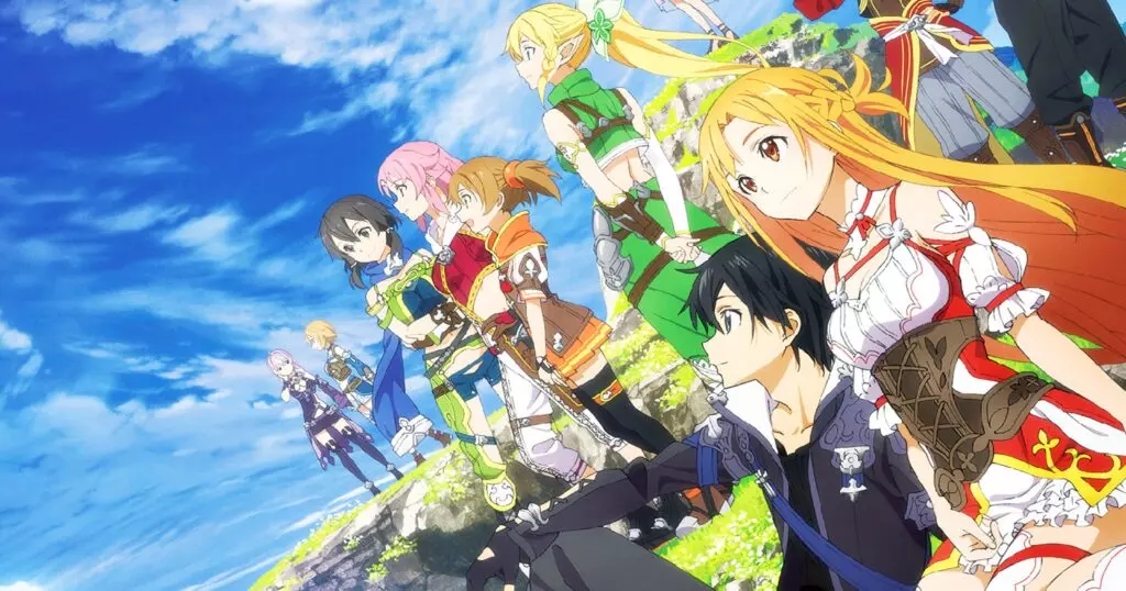 Sword Art Online is an example of isekai anime