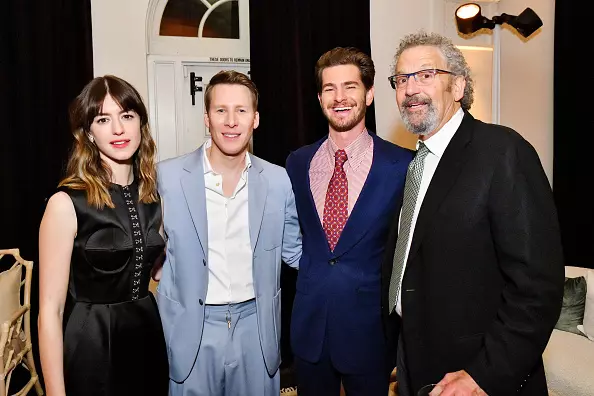 The cast of "Under the Banner of Heaven" attending the premiere's after party.